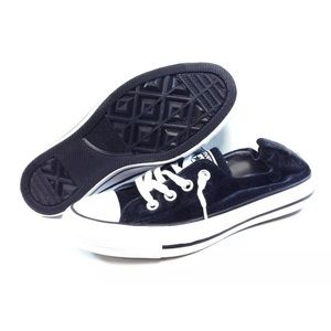 Womens Converse Chuck Taylor Shoreline 559358F Black Faux Suede Sneakers Shoes